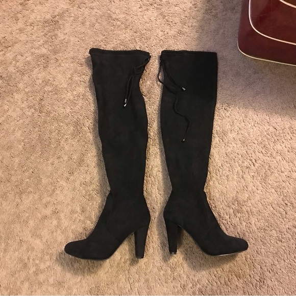 Vepose Women's 992 Thigh High |Over The Knee Boots Suede Long Boot - Picture 3 of 7